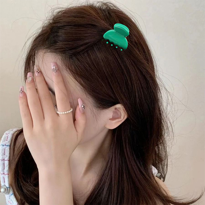 Pequeño y lindo clip para garras de acetato para el cabello