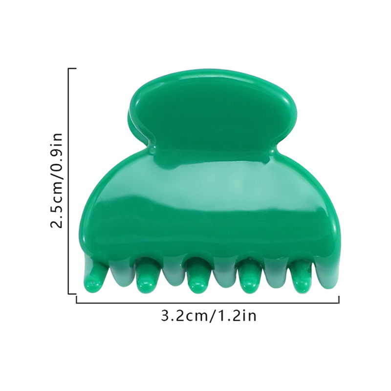 Pequeño y lindo clip para garras de acetato para el cabello