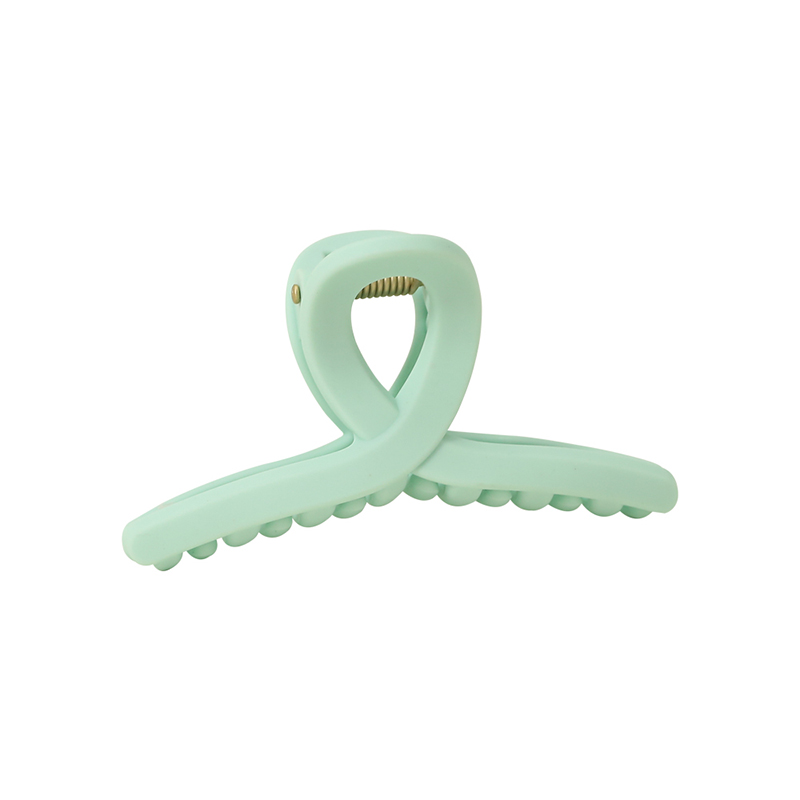 Clip para garra de cabello de plástico con inyección cruzada
