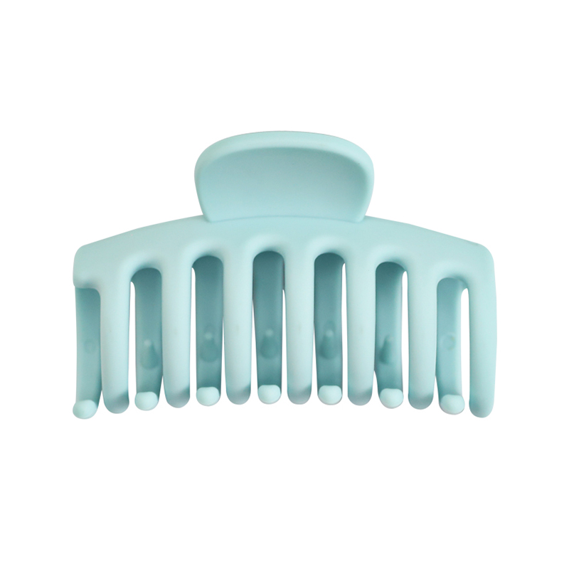 Clip para garra de cabello de plástico inyectado con goma de quilla