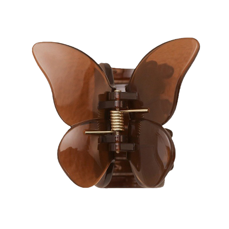 Clip de plástico para garras de cabello con inyección de mariposa