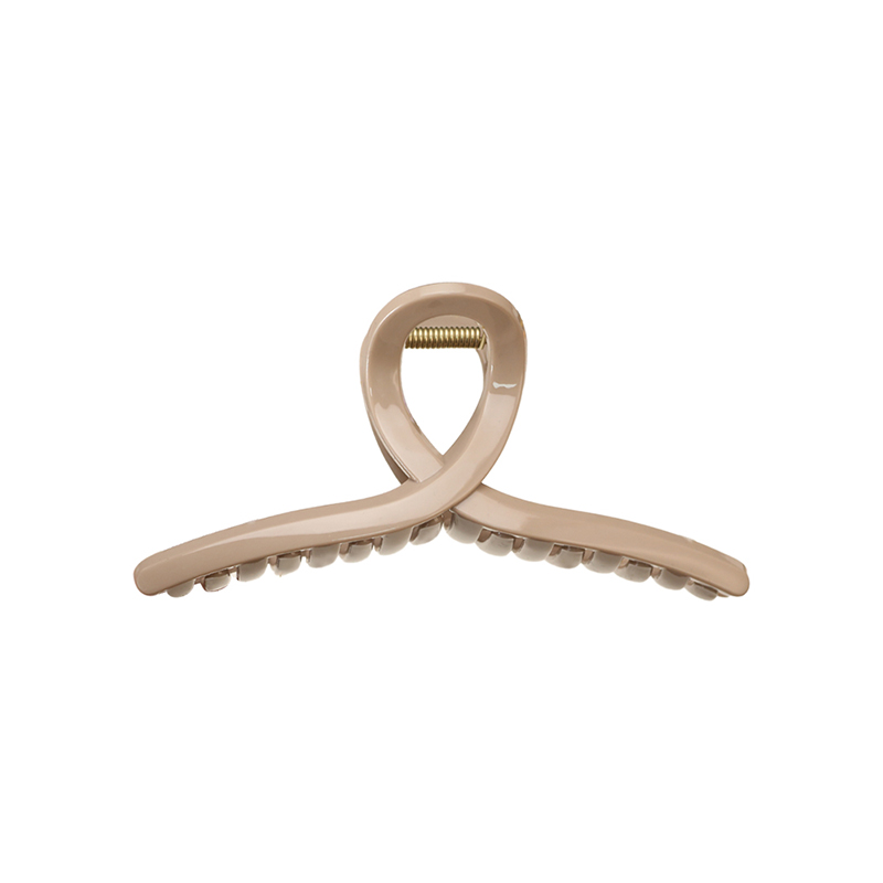 Clip de garra para el cabello de plástico inyectado Cross de 13 cm