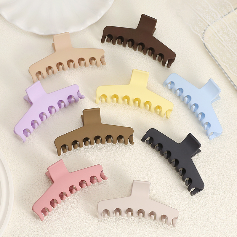 Clip para garra de cabello de plástico inyectado estilo percha
