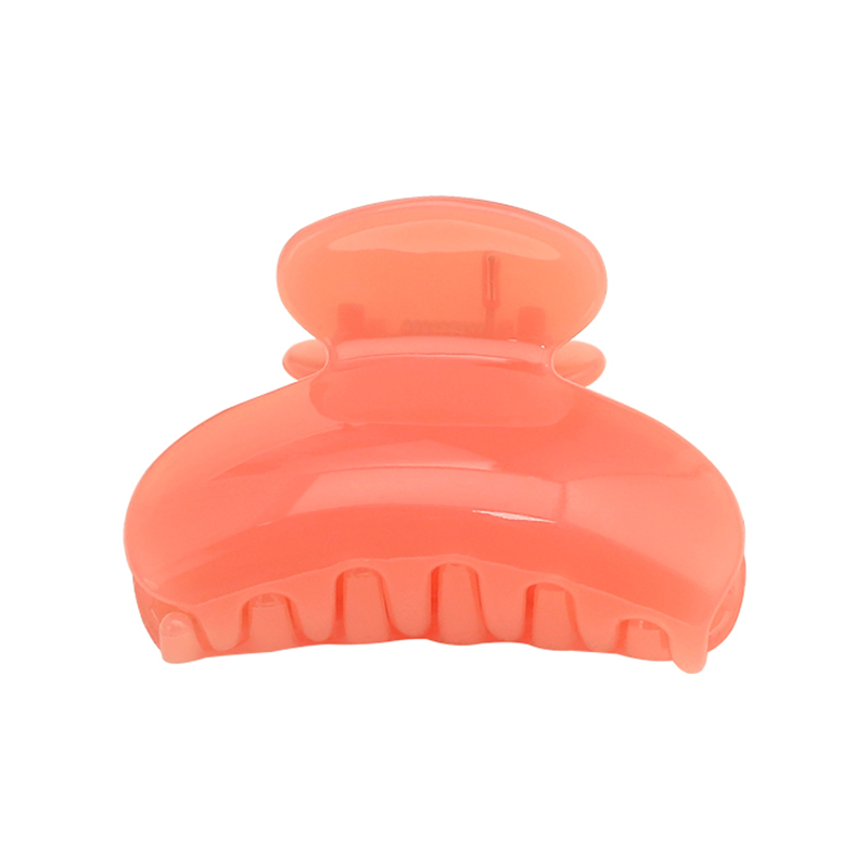 Clip para garra de cabello de plástico inyectado en forma de abanico