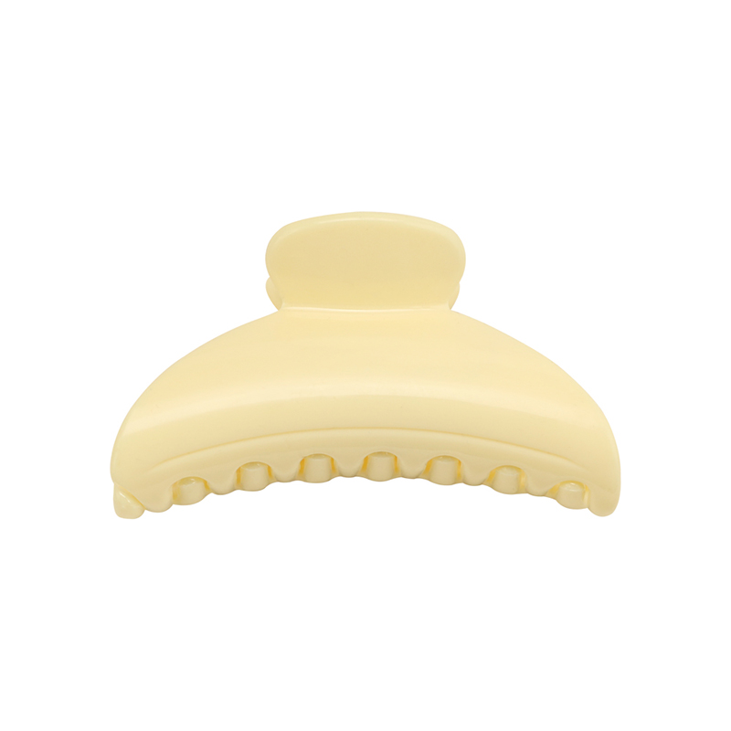 Clip para garra de cabello de plástico inyectado festoneado