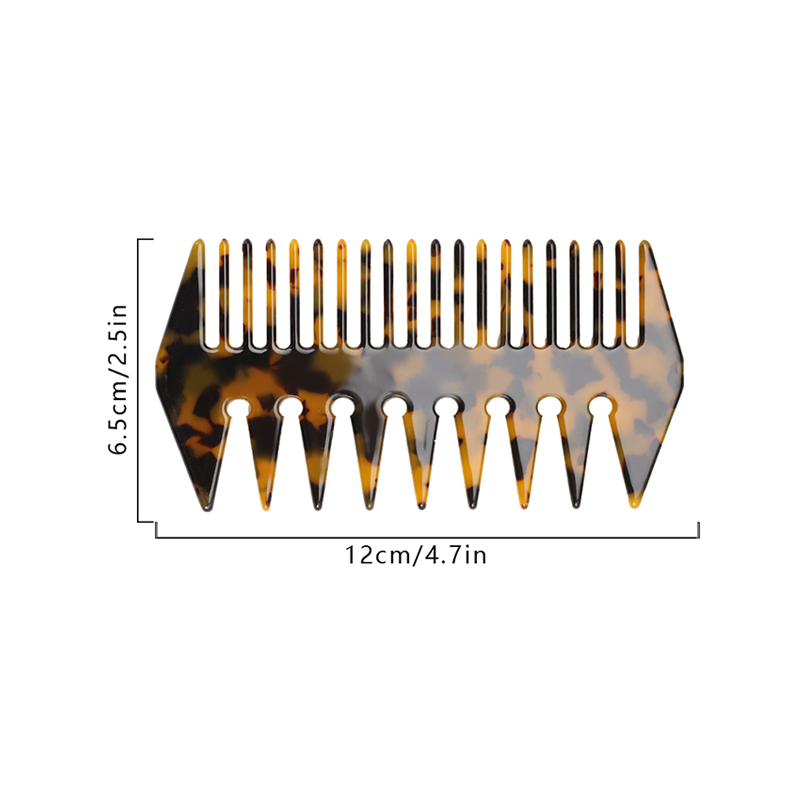 Peine de acetato para dientes de doble peine