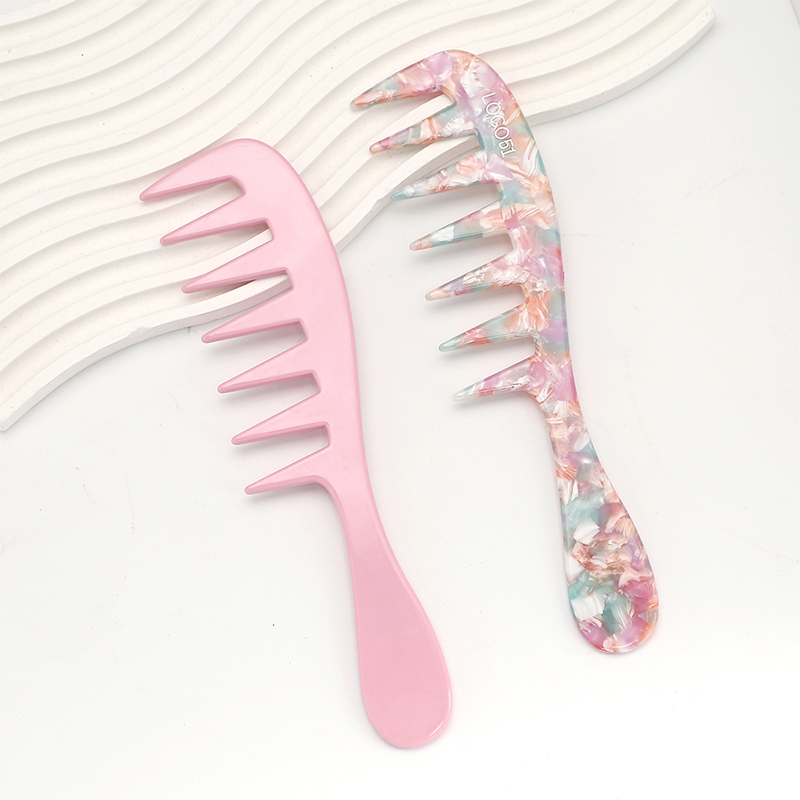 Peine de acetato para dientes afilados