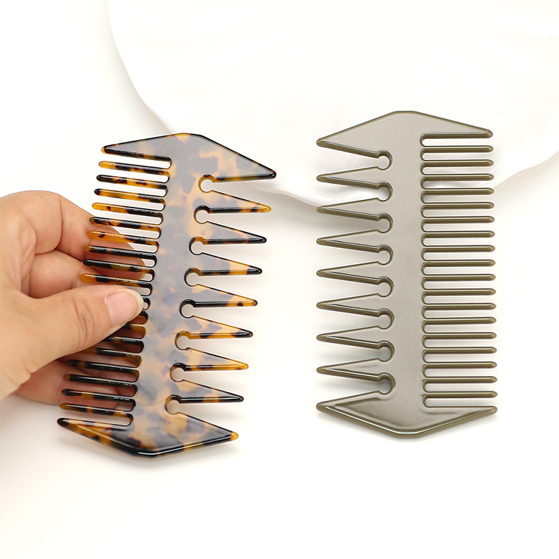 Peine de acetato para dientes de doble peine