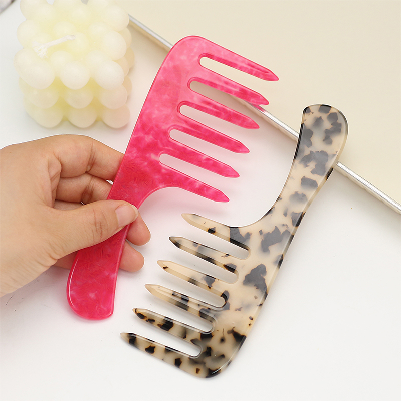 Peine grande para dientes Peine de acetato