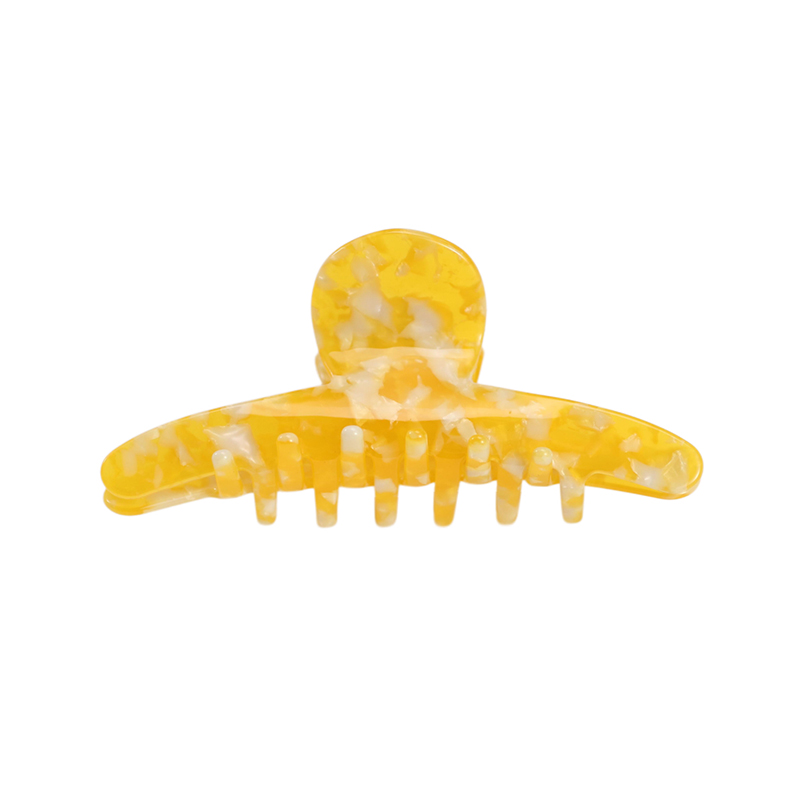 Clip para garras de acetato para el cabello estrecho y firme