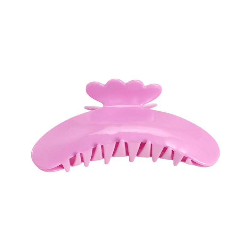 Clip para garras de cabello con acetato de mariposa de dientes afilados