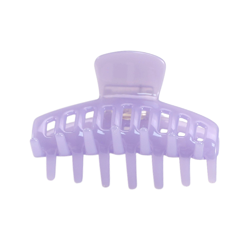 Rejilla de dientes largos Acetato Pinza para el cabello