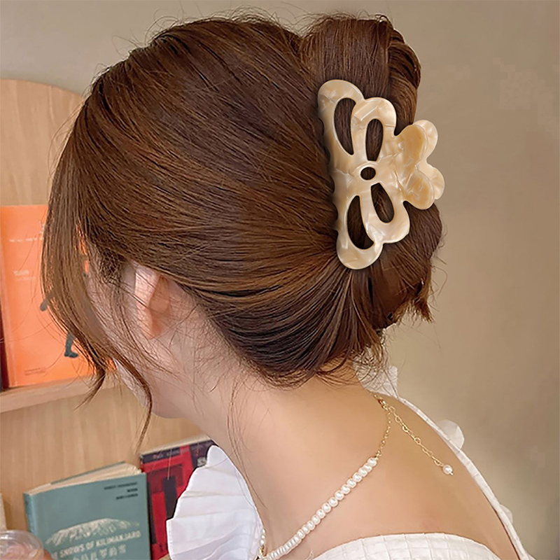 Múltiples combinaciones de estilos Clip de garra para el cabello de acetato