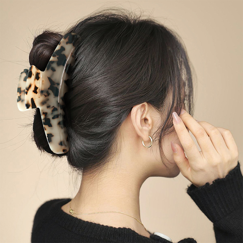 Clip para garra de cabello Comfort Acetate de gran tamaño