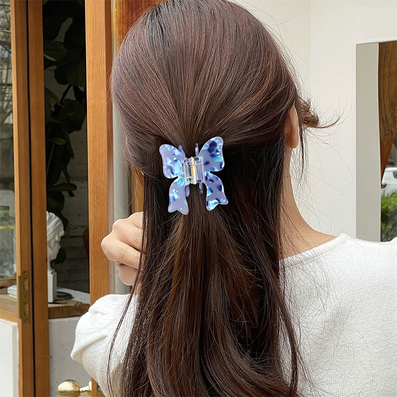 Roseta Apariencia Acetato Pinza para el cabello