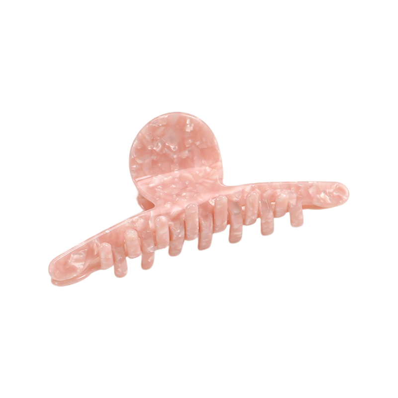 Clip para garra de cabello de acetato de tira recta grande