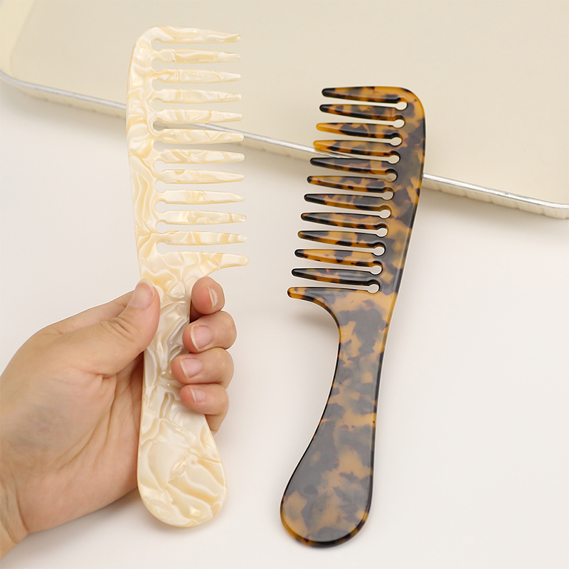 Peine de acetato para dientes de aguja