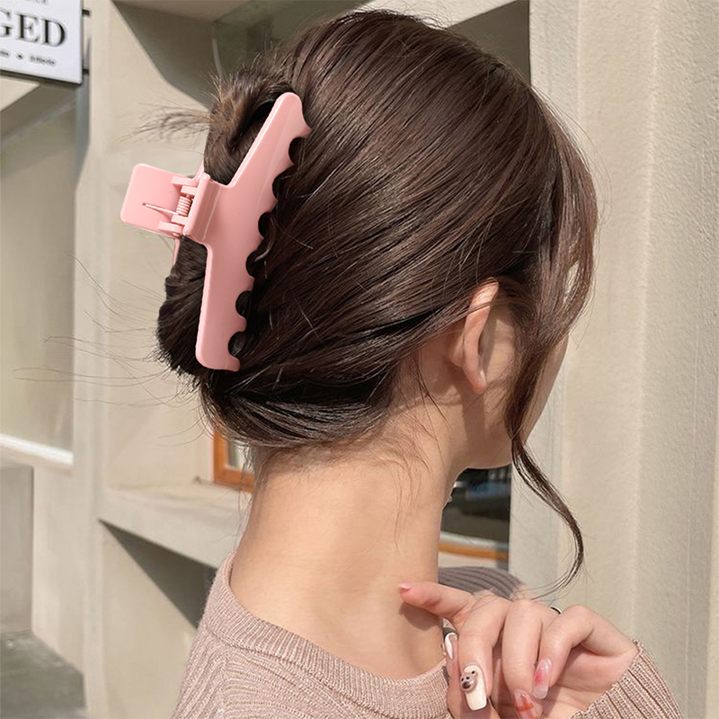 Clip para garra de cabello de plástico inyectado estilo percha
