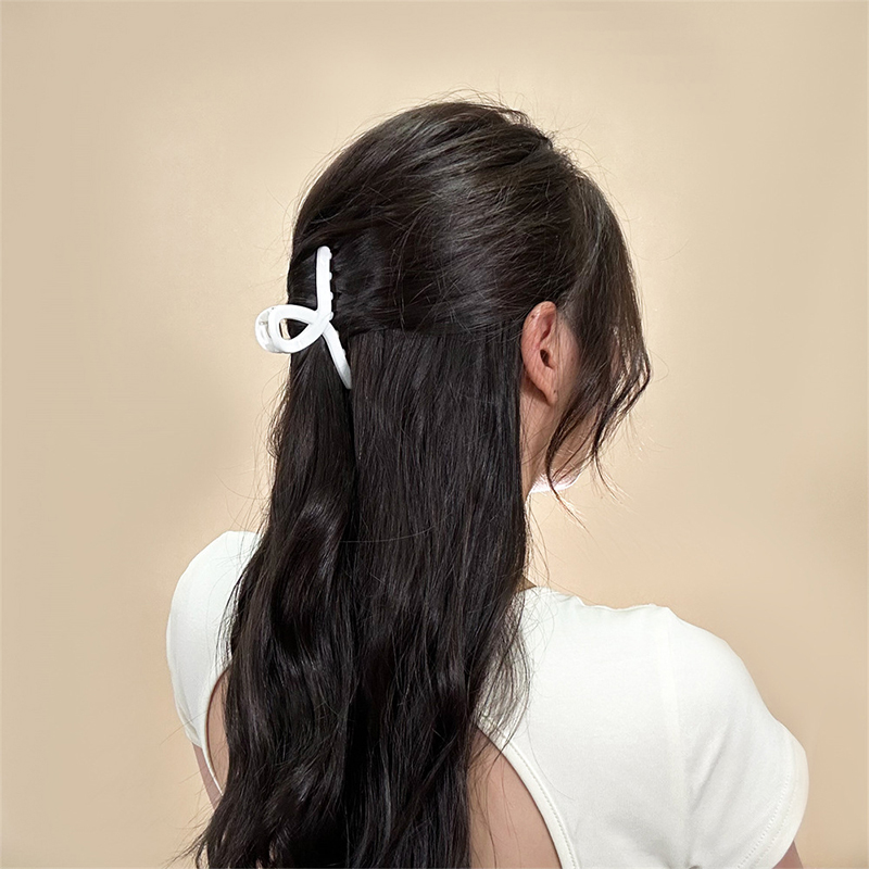 Clip para garra de cabello de plástico con inyección cruzada