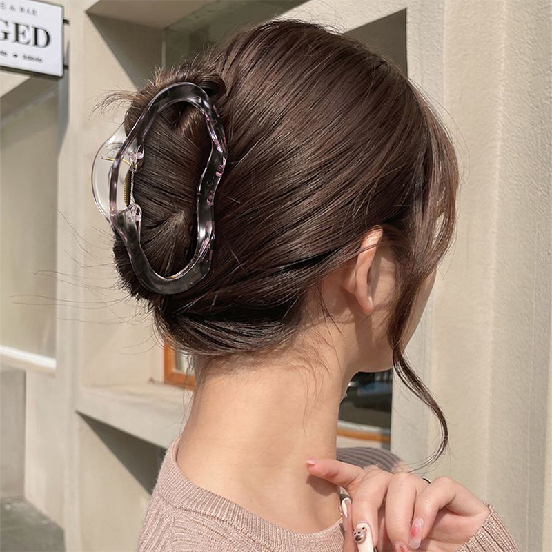 Clip para garra de cabello de plástico con inyección de nubes
