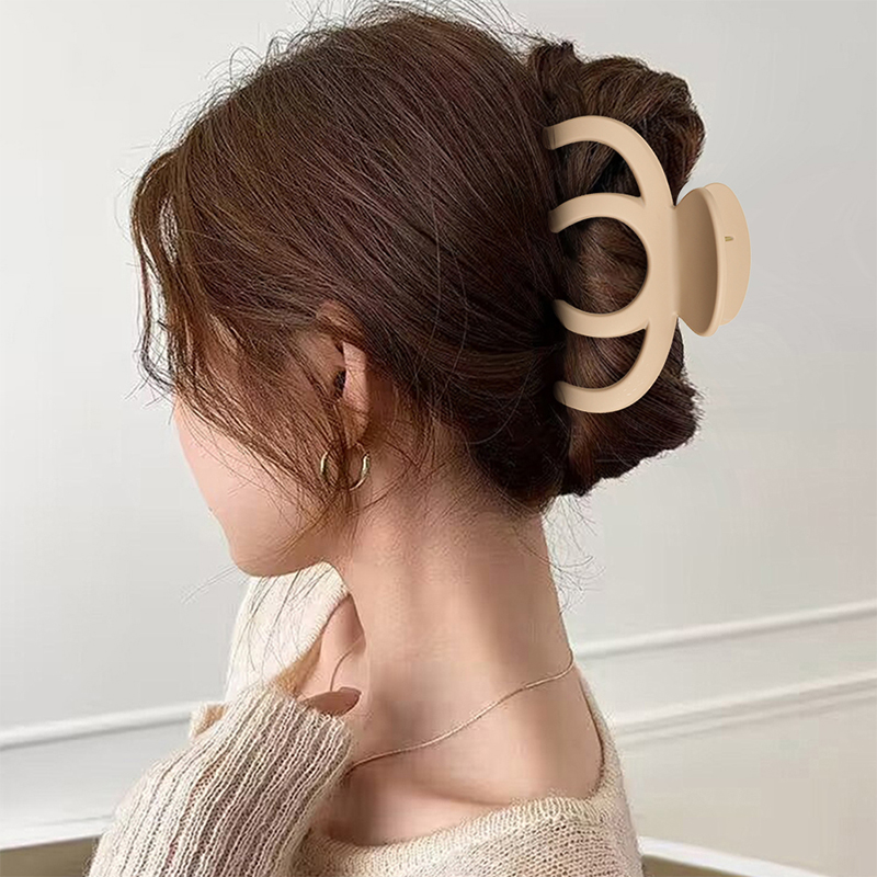 Clip para garra de cabello de plástico inyectado en forma de siete garras
