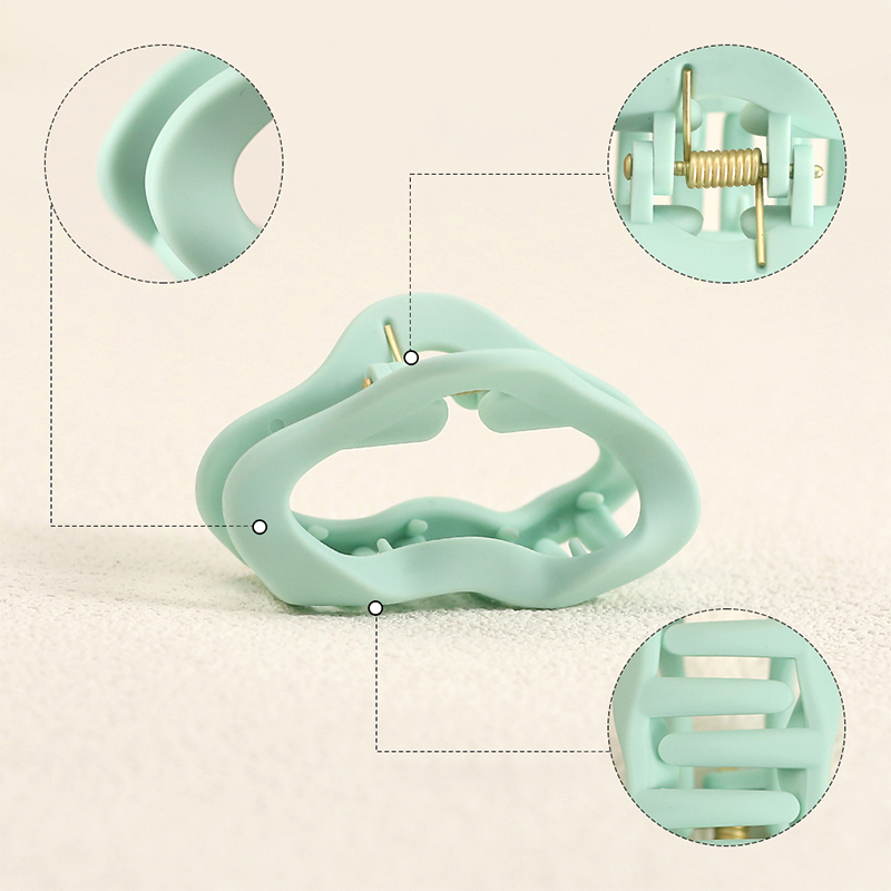 Clip para garra de cabello de plástico con inyección Cloud Eraser