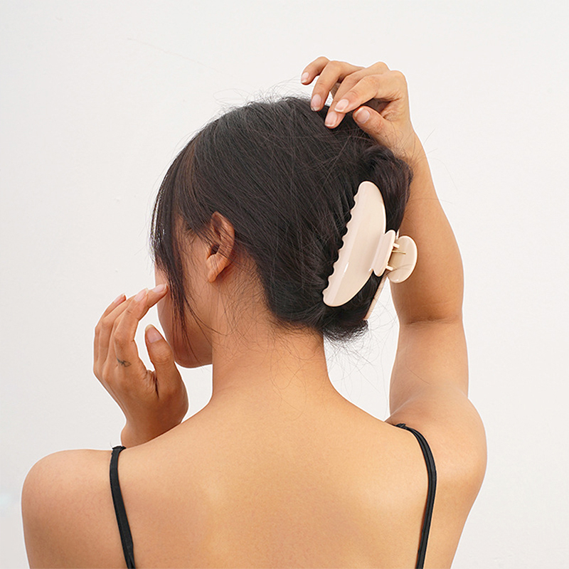 Clip para garra de cabello de plástico inyectado de sector pequeño