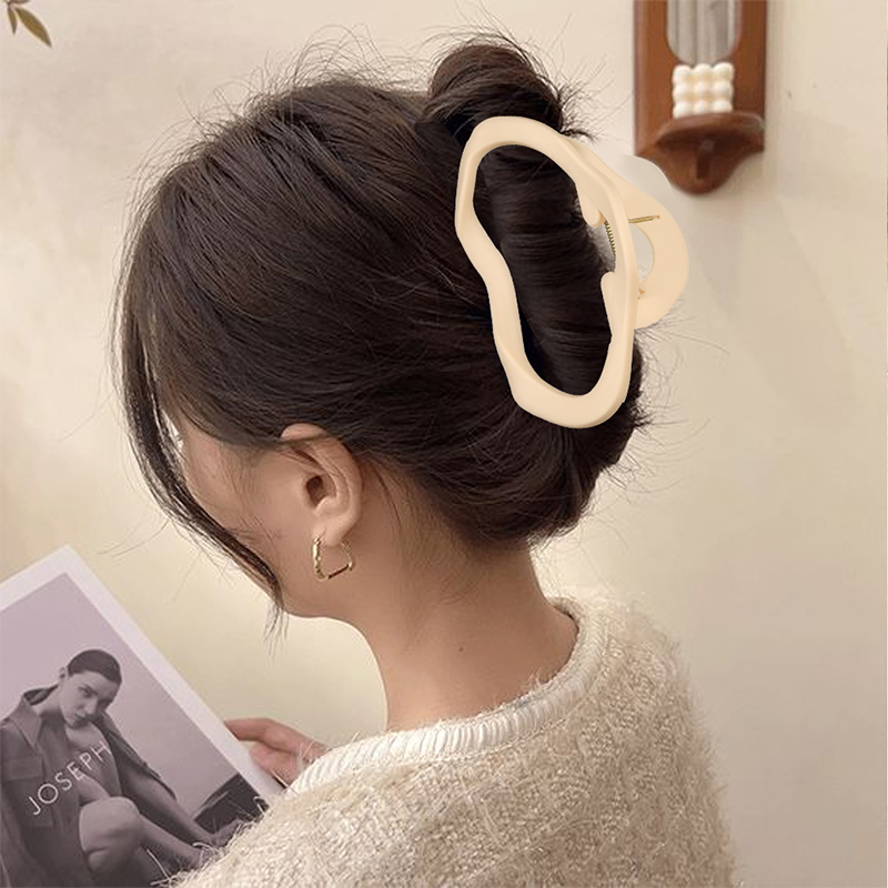 Clip para garra de cabello de plástico con inyección de nubes